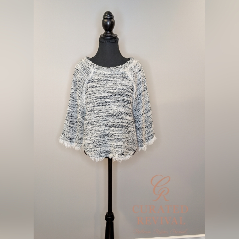 IRO Striped Fringe Sweater – Size 34